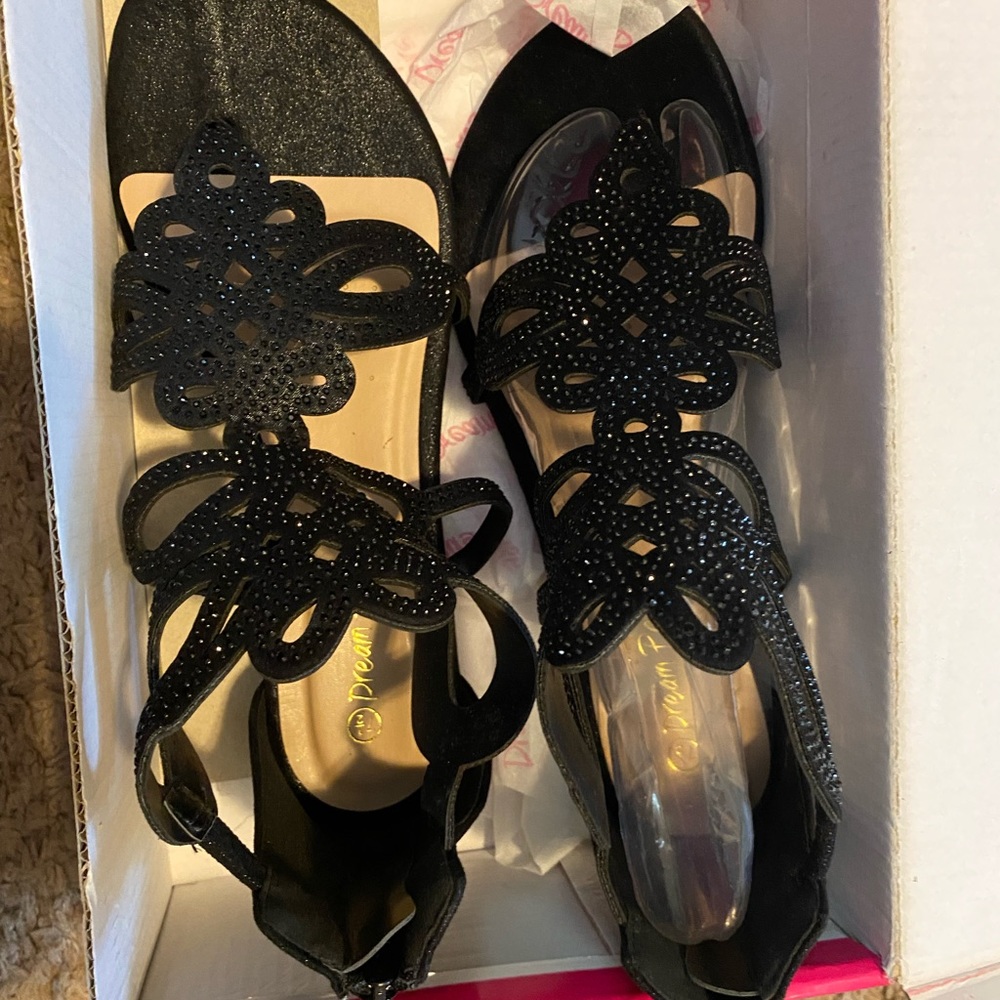 Black sandals